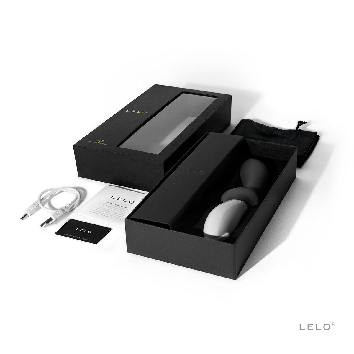 LELO Loki - Obsidian Black Intimates Adult Boutique