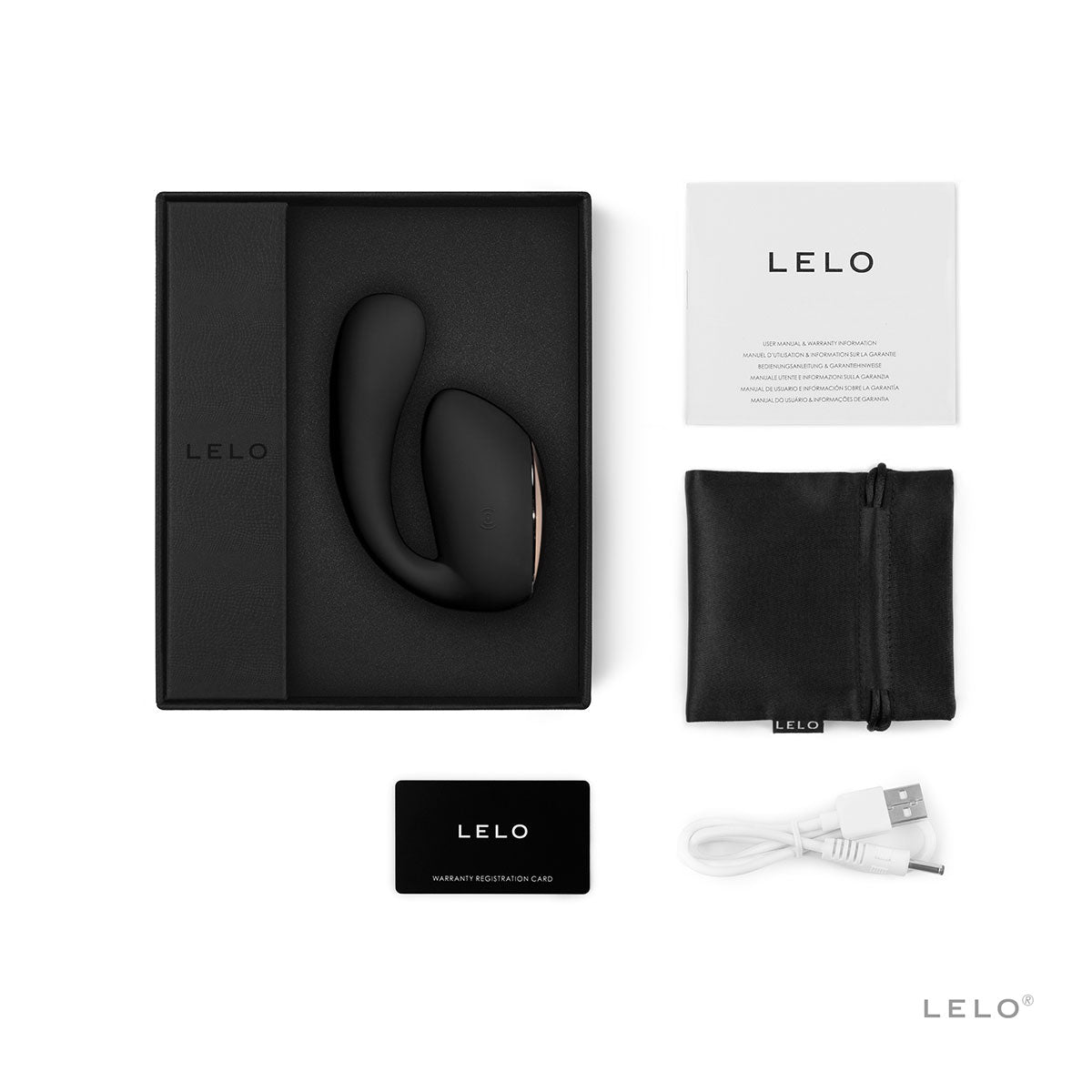 LELO Ida Wave - Black Intimates Adult Boutique