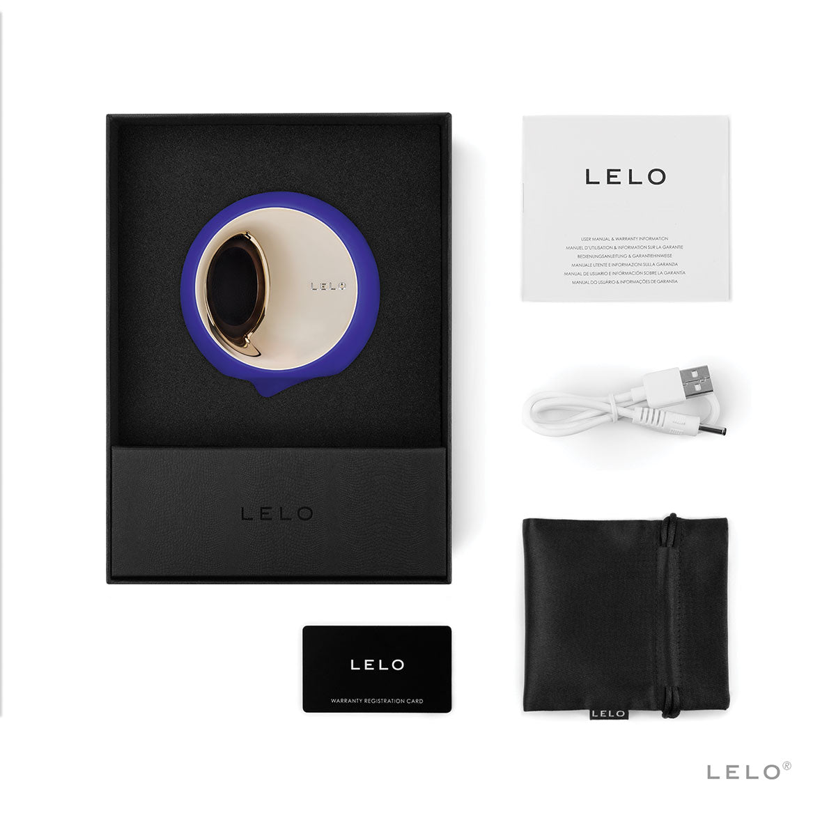 LELO Ora 3 - Midnight Blue Intimates Adult Boutique
