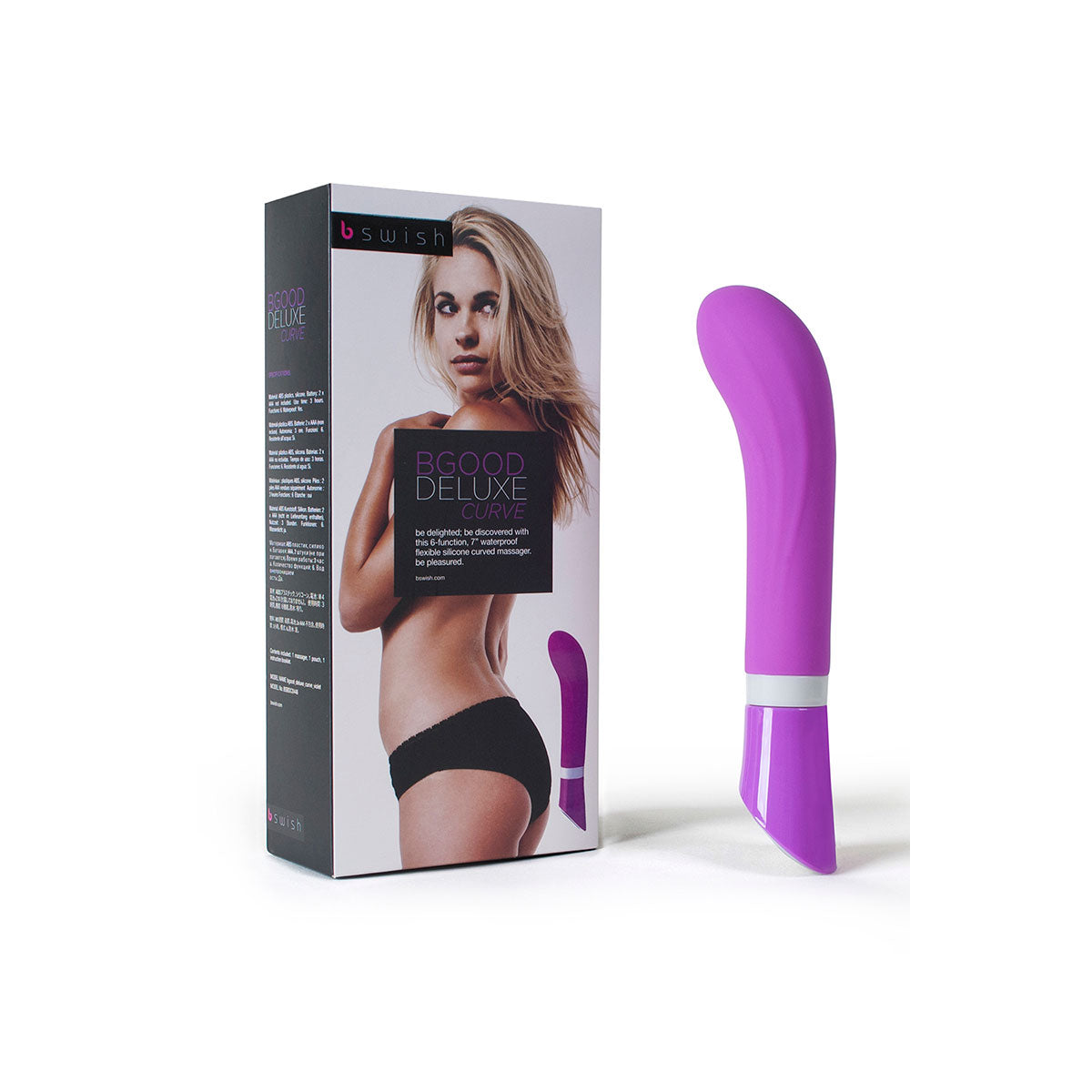 B Swish Bgood Curve Deluxe Violet | Sextoys for Women Intimates Adult Boutique