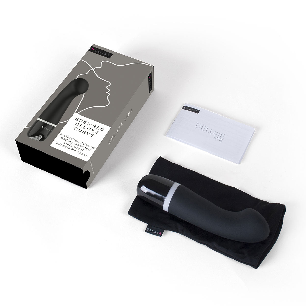 B Swish Bdesired Deluxe Curve - Black Intimates Adult Boutique