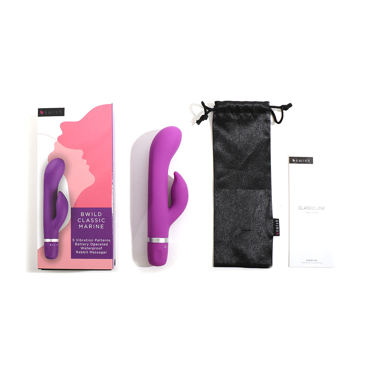 B Swish Bwild Classic Marine - Purple Intimates Adult Boutique