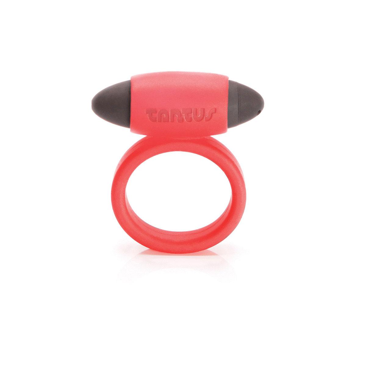 Tantus Vibrating Super Soft C-Ring - Red Intimates Adult Boutique