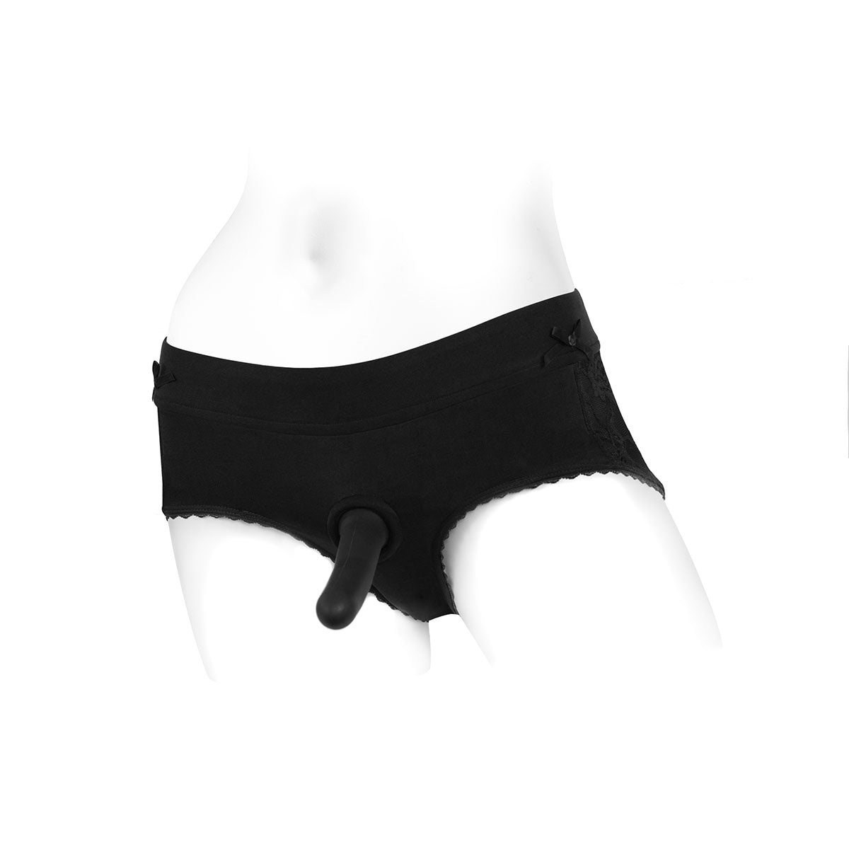 SpareParts Bella Harness Black-Black Nylon - Small Intimates Adult Boutique