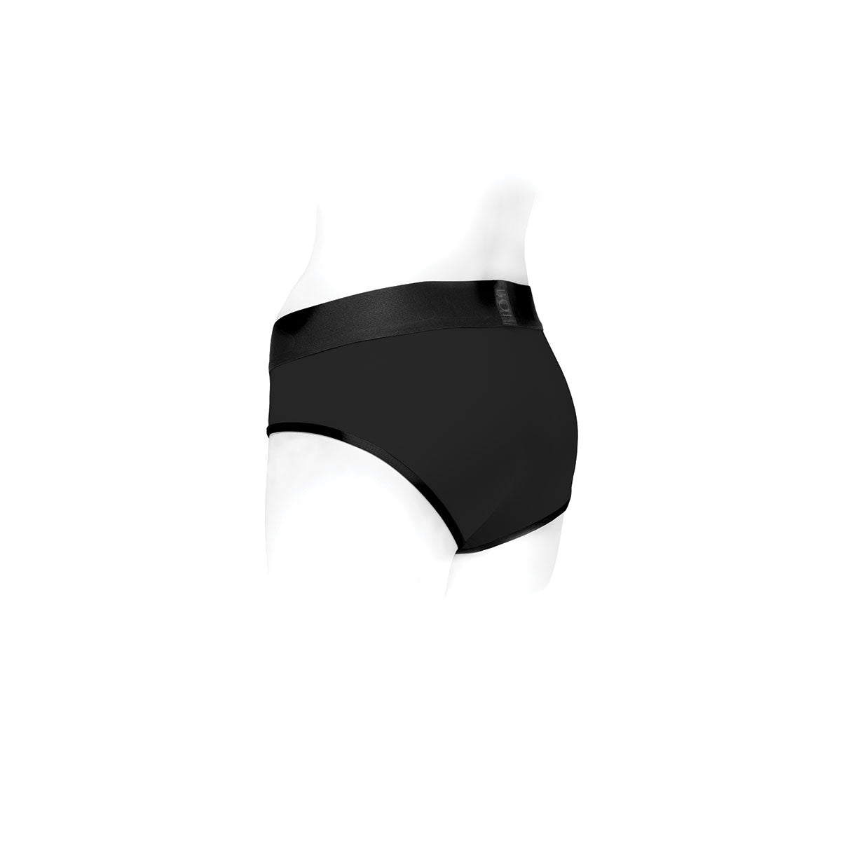 SpareParts Tomboi Harness Black-Black Nylon - XXS Intimates Adult Boutique