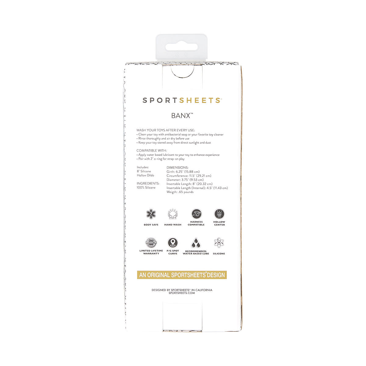 Nexus Dil Banx 8" - Navy Intimates Adult Boutique