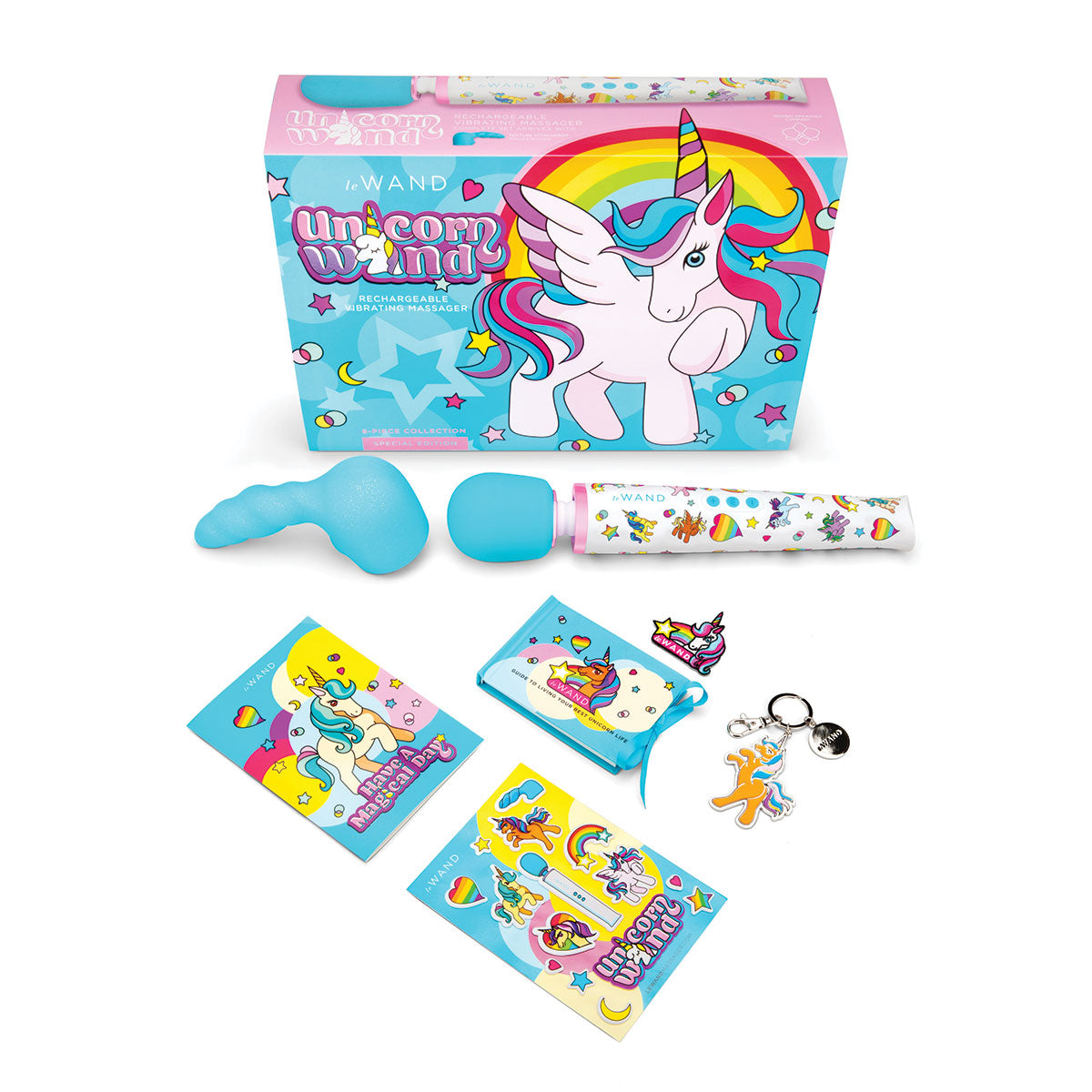 Le Wand Limited Edition Unicorn Massager Set Intimates Adult Boutique