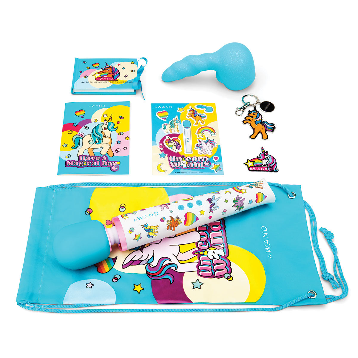 Le Wand Limited Edition Unicorn Massager Set Intimates Adult Boutique