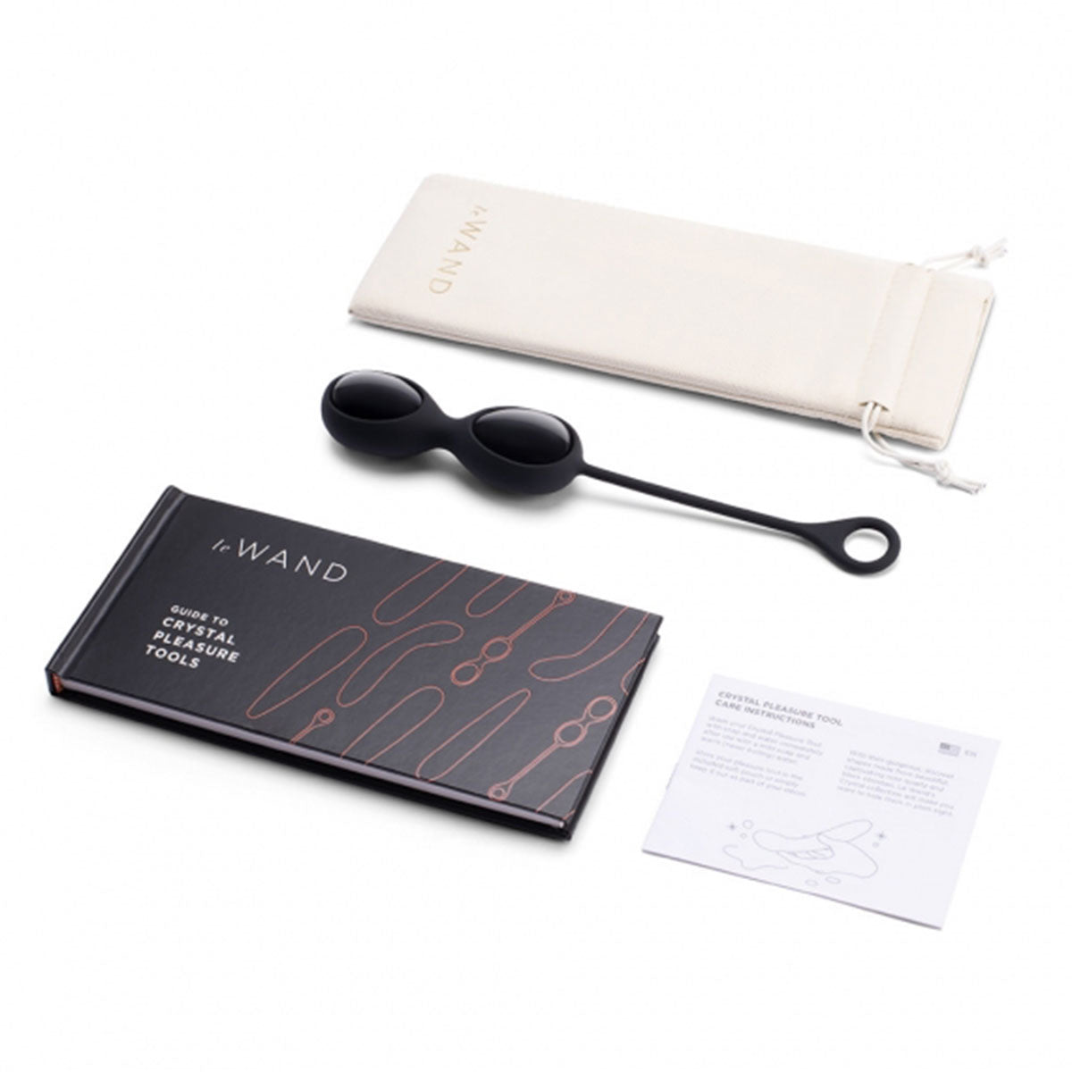 Le Wand Crystal Yoni Eggs - Black Obsidian Intimates Adult Boutique