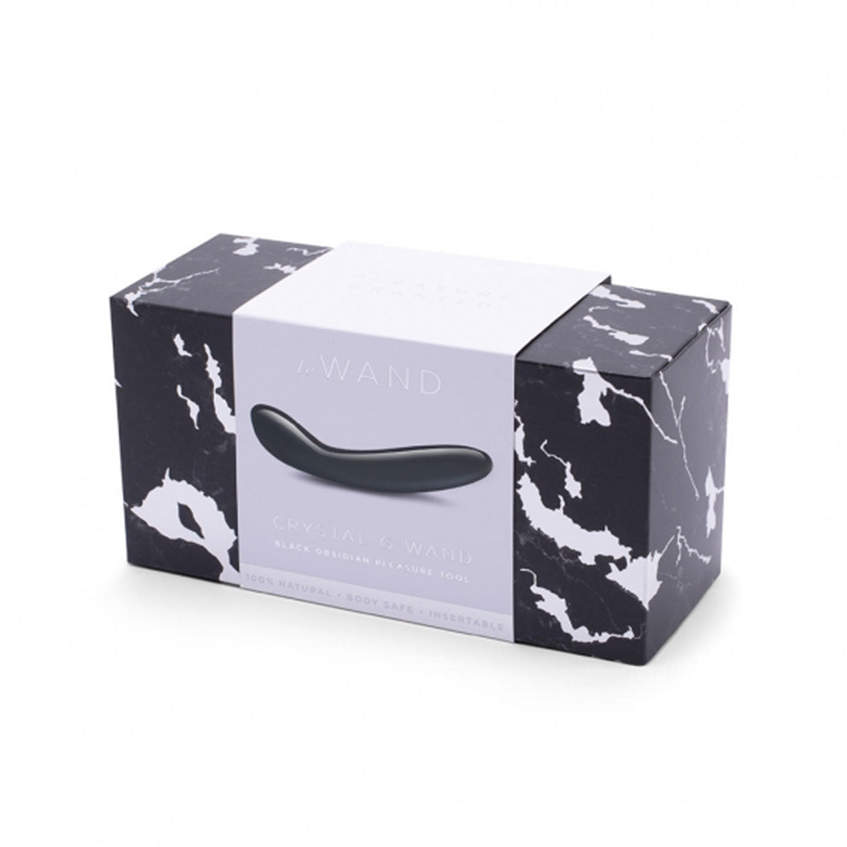 Le Wand Crystal G Wand - Black Obsidian Intimates Adult Boutique