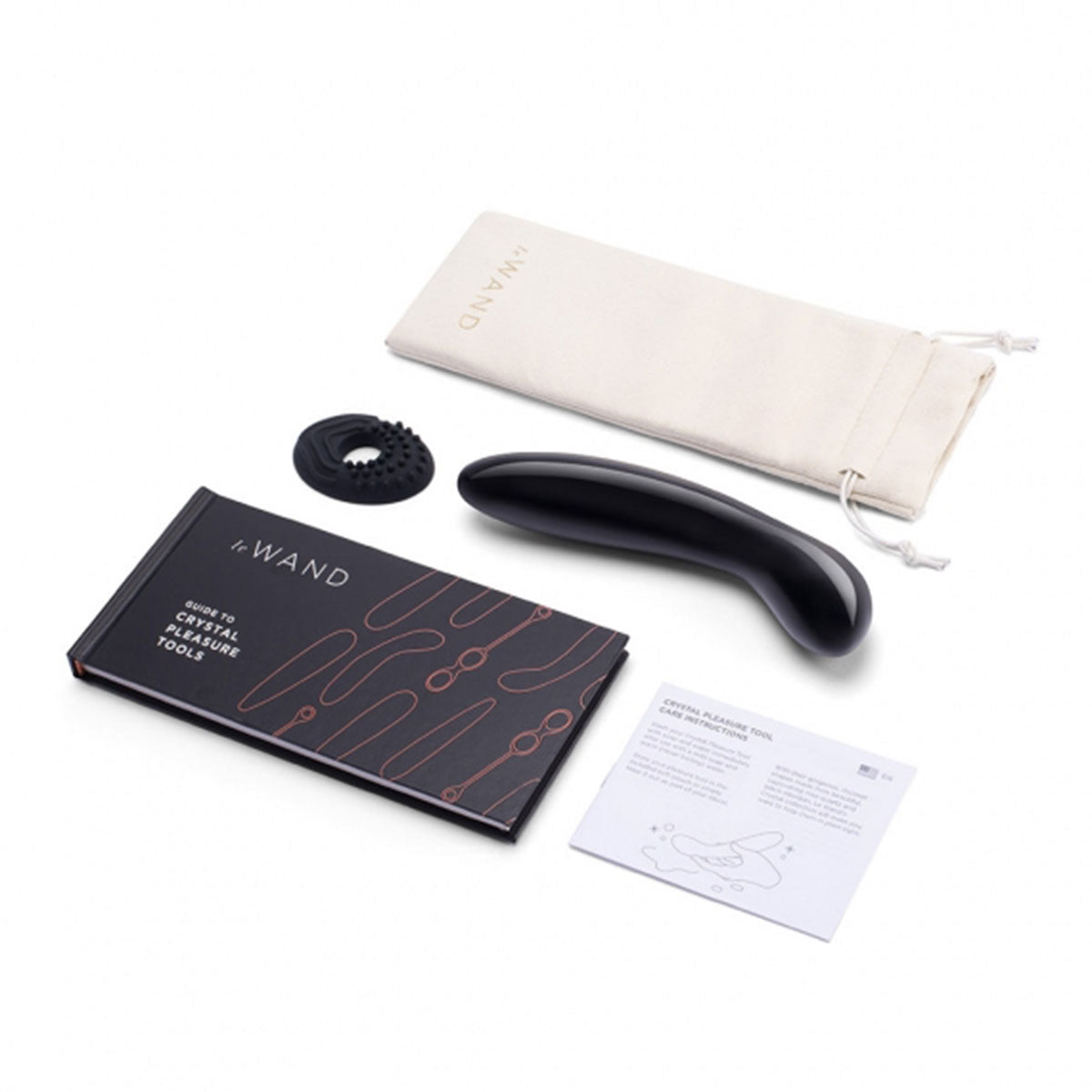 Le Wand Crystal G Wand - Black Obsidian Intimates Adult Boutique