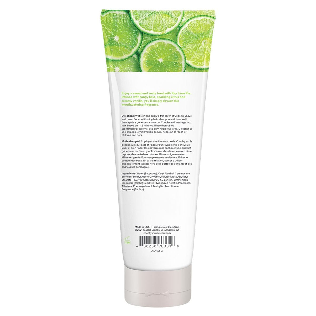 Coochy Shave Cream 7.2oz - Key Lime Pie Intimates Adult Boutique