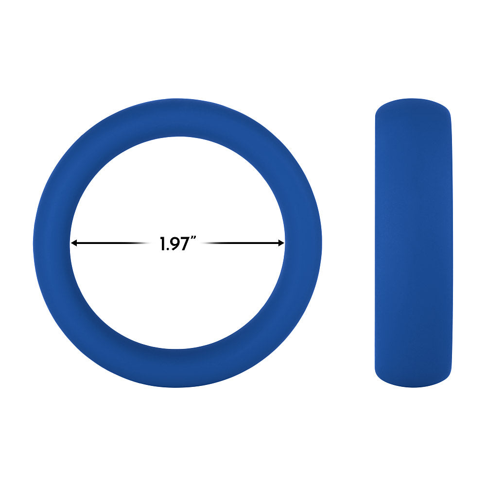 FORTO F-64 C-Ring 50mm Wide Blue Large Intimates Adult Boutique