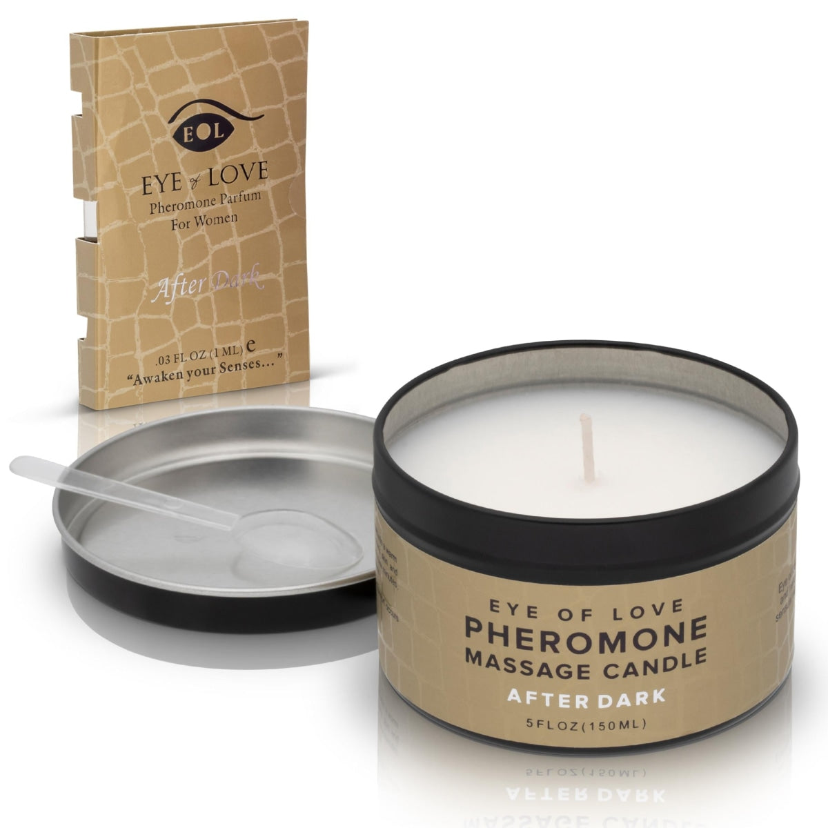 Eye of Love Pheromone Massage Candle 150ml After Dark (F to M) Intimates Adult Boutique
