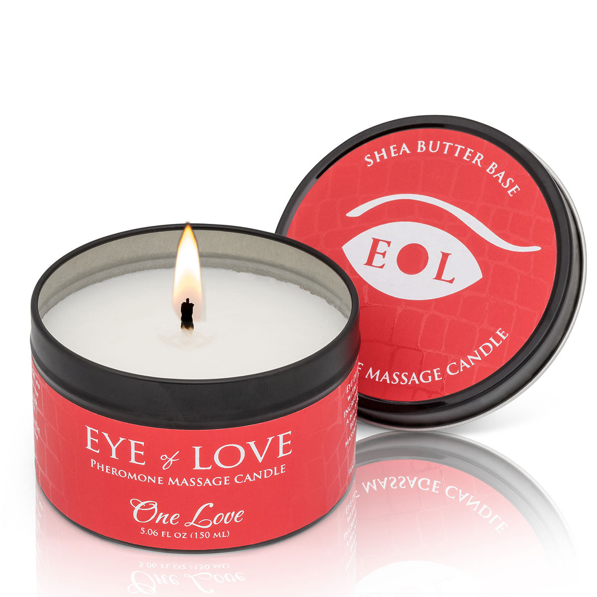 Eye of Love Pheromone Massage Candle 150ml One Love (F to M) Intimates Adult Boutique