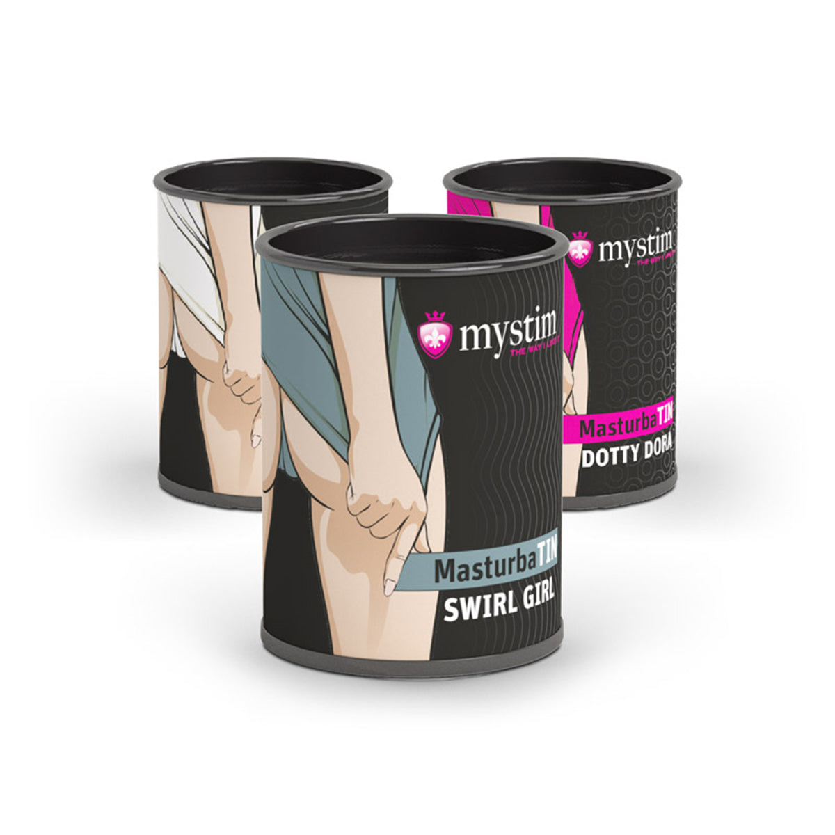 Mystim MasturbaTin Swirl Girl Waves Intimates Adult Boutique