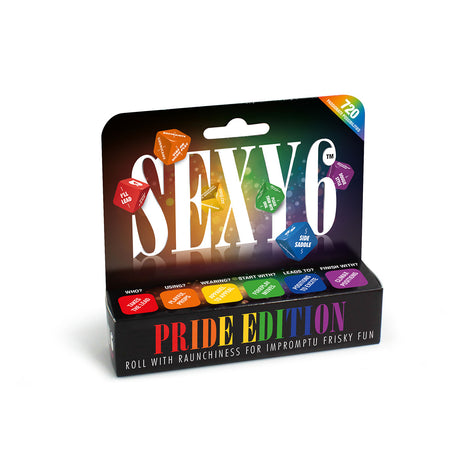 Sexy 6 PRIDE Dice Game Intimates Adult Boutique