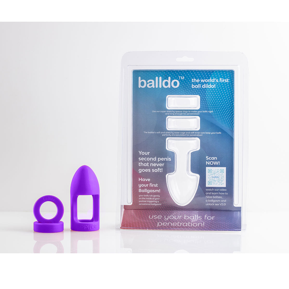 Balldo Set - Purple: Premium Sextoys for Men Intimates Adult Boutique