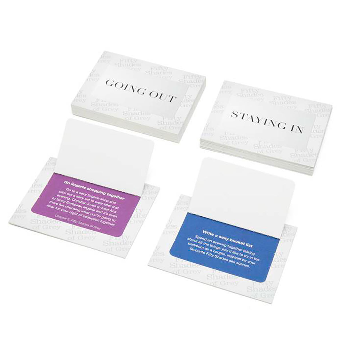 Fifty Shades - Play Nice Date Night Cards Intimates Adult Boutique