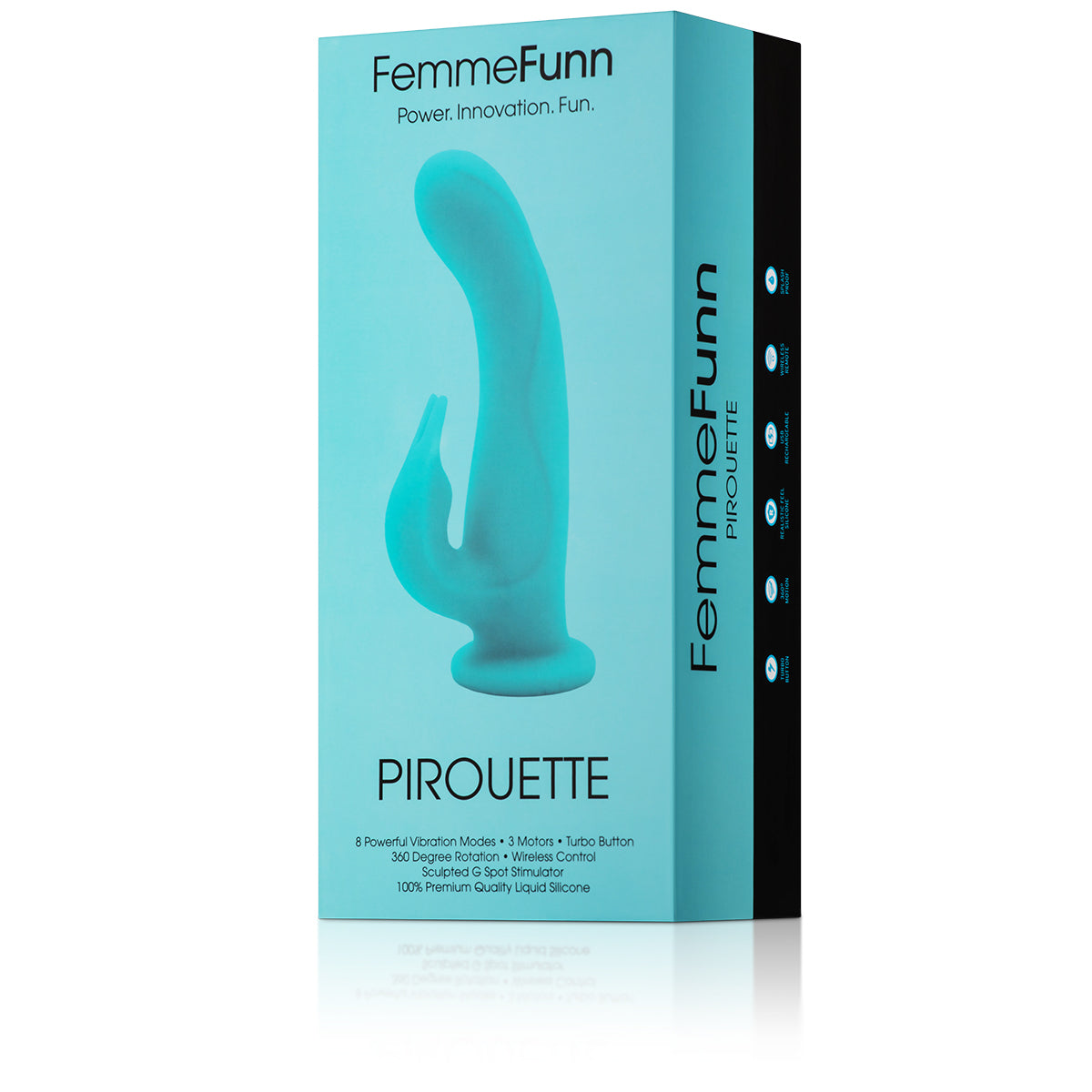Femme Funn Pirouette Aqua Intimates Adult Boutique