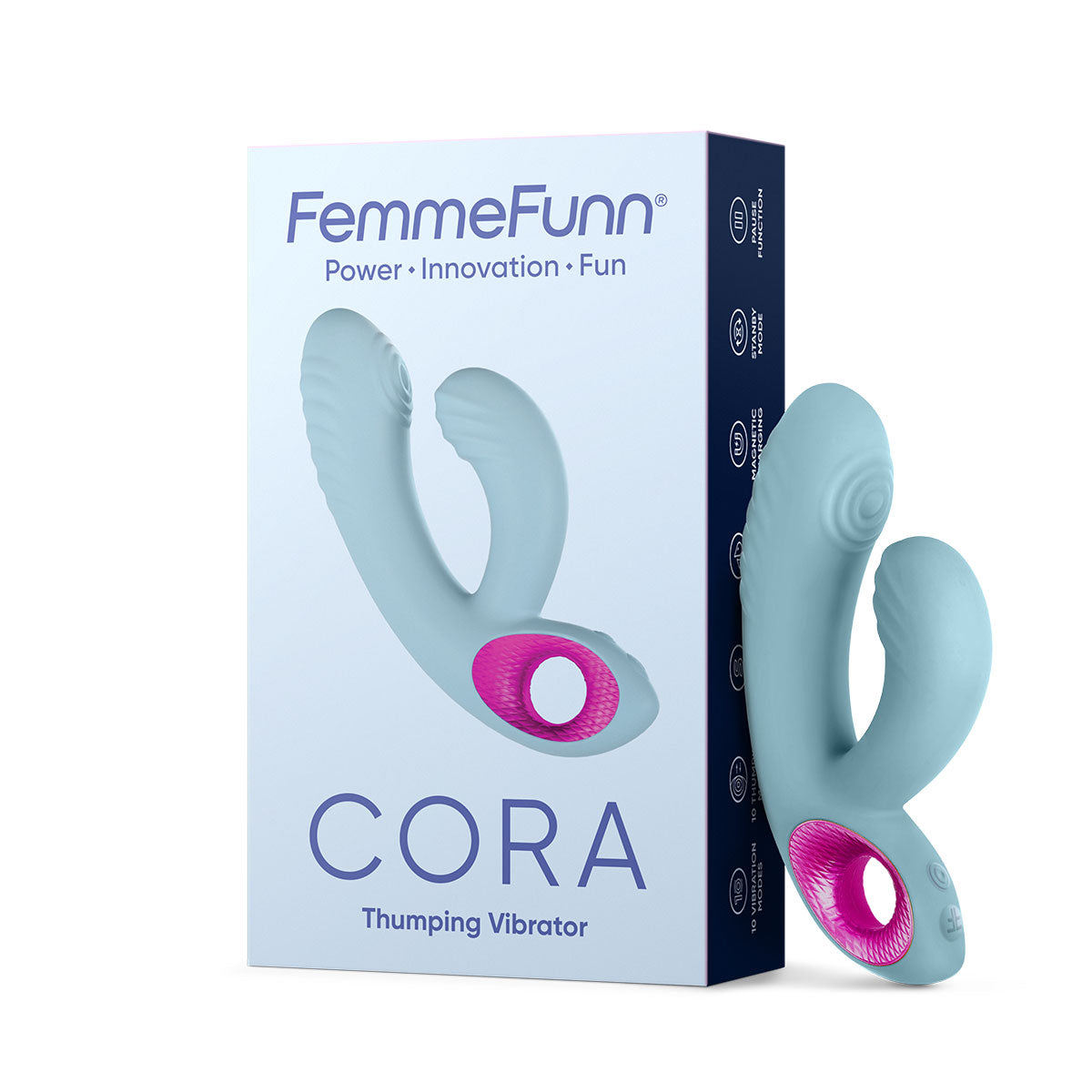 Femme Funn CORA - Light Blue Intimates Adult Boutique