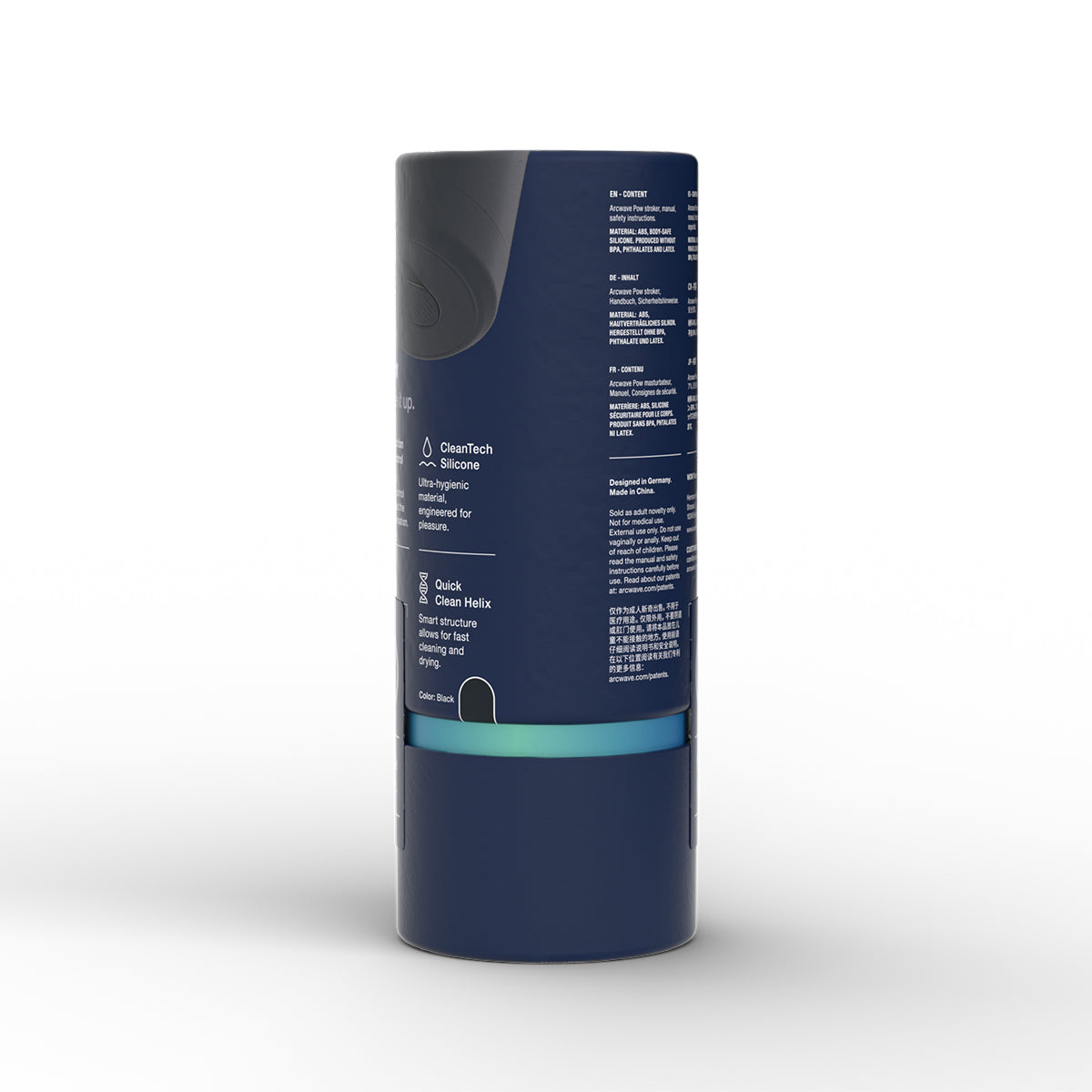 Arcwave Pow Manual Stroker - Black | Sextoys for Men Intimates Adult Boutique