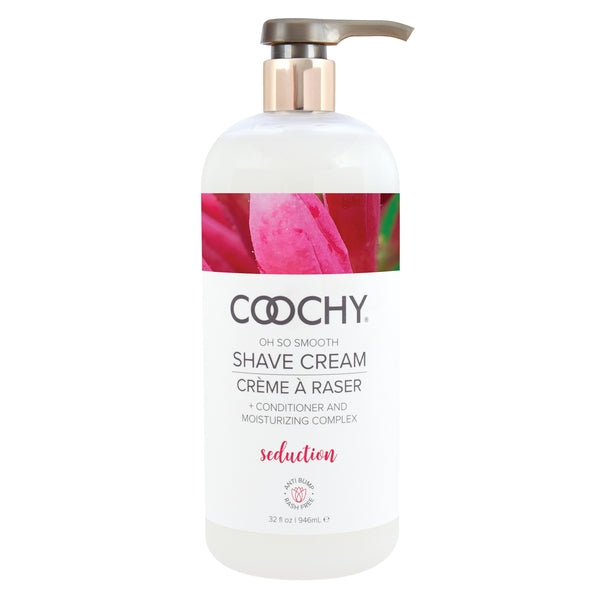 Coochy Shave Cream Seduction 32 Oz - Bath & Body Intimates Adult Boutique