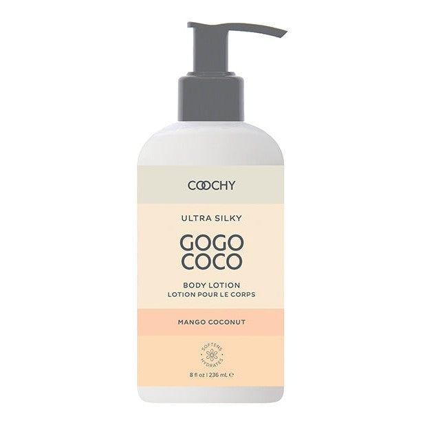 Coochy Ultra Silky Body Lotion Mango Coconut 8 Oz - Bath & Body Intimates Adult Boutique