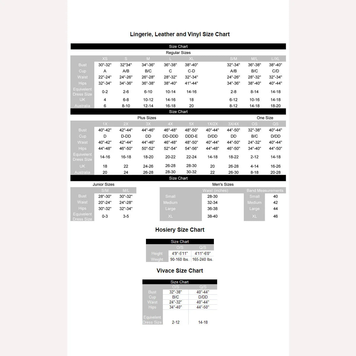 Long Sleeve Bodystocking Black O/s Intimates Adult Boutique