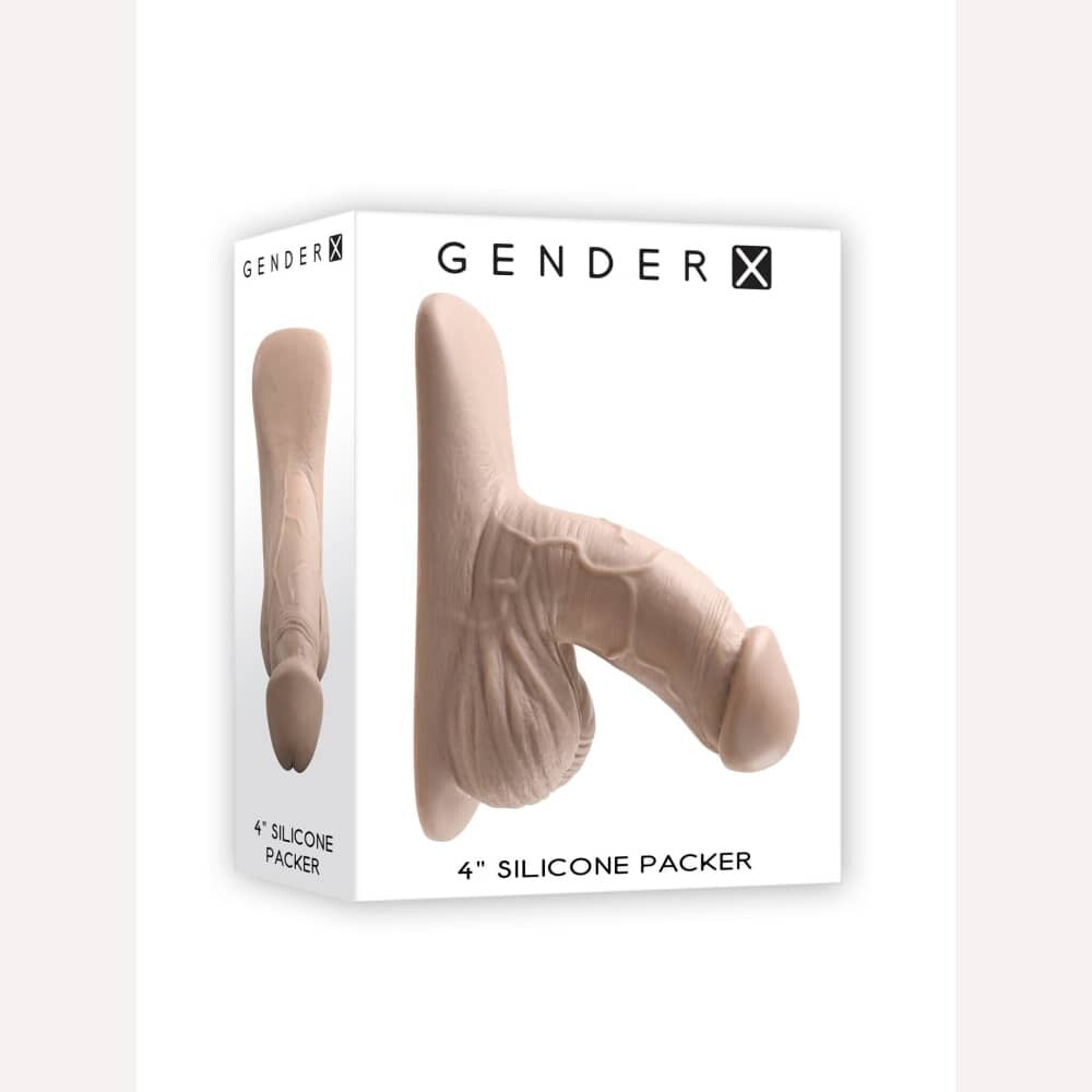 Gender X 4in Silicone Packer Light Intimates Adult Boutique