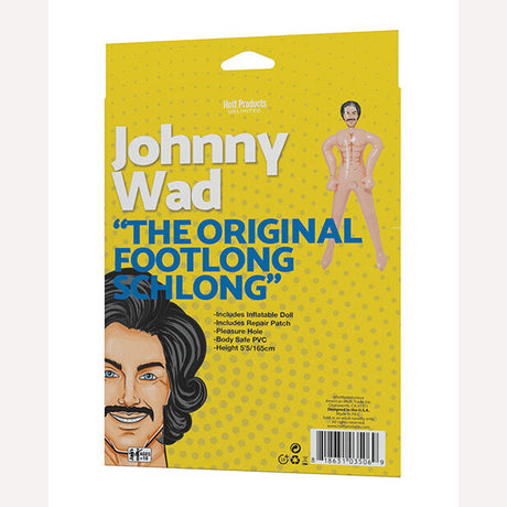 Johnny Wad Blow Up Doll W/ Large Penis Intimates Adult Boutique