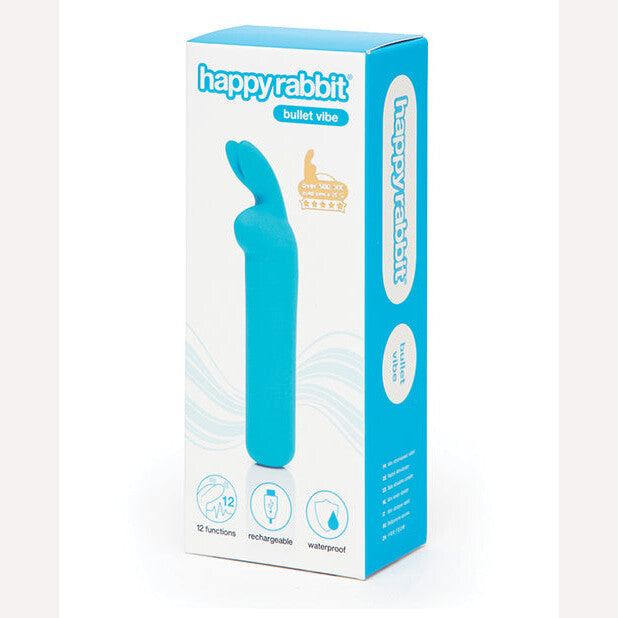 Happy Rabbit Rabbit Ears Bullet Vibe Blue Intimates Adult Boutique