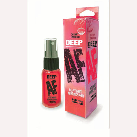 Deep Af Numbing Throat Spray Cherry Intimates Adult Boutique