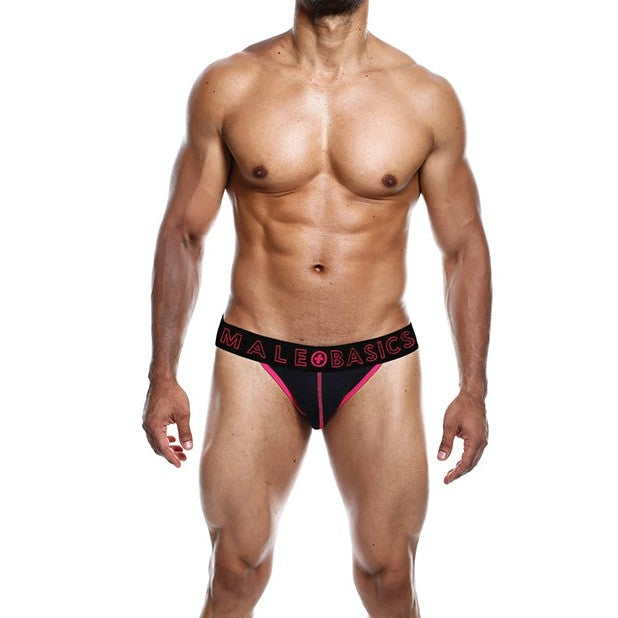 Mb Neon Jock Coral Medium Intimates Adult Boutique