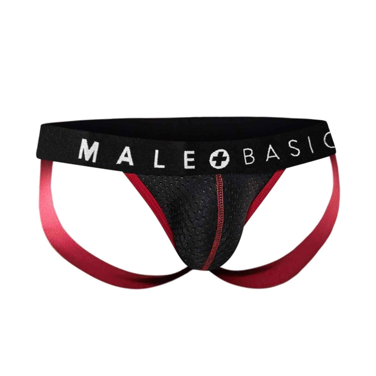 Mb Spot Jockstrap Black Small Intimates Adult Boutique