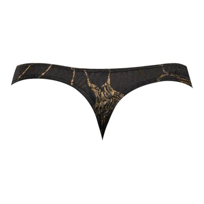 Black Gold Bong Thong L-xl Intimates Adult Boutique