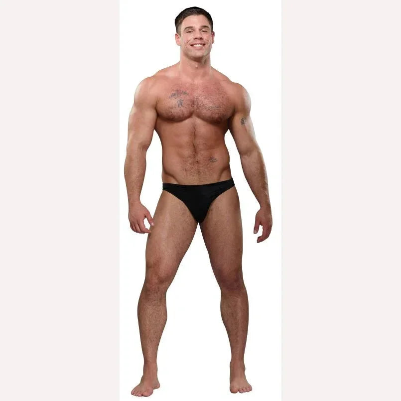 Kiss My Heart Bikini Black O/s Intimates Adult Boutique