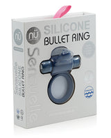Sensuelle Silicone Bullet Ring Navy Blue Intimates Adult Boutique