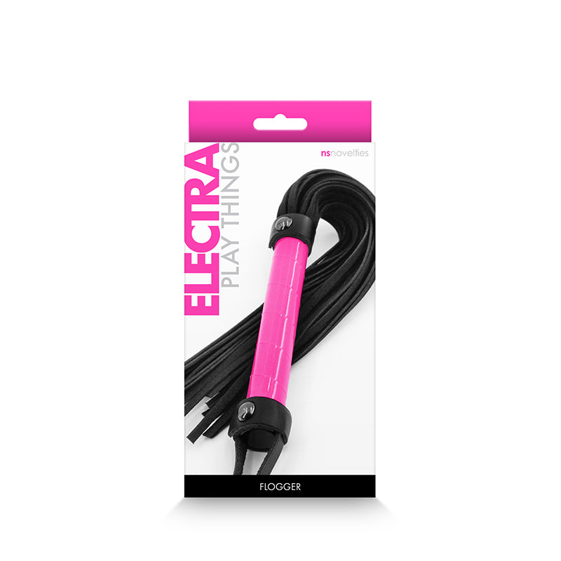 Electra Flogger Pink Intimates Adult Boutique