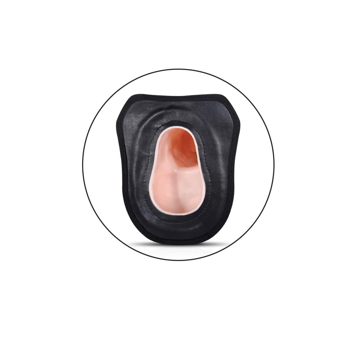 Erection Assistant Hollow Strap-on 9.5in White Intimates Adult Boutique