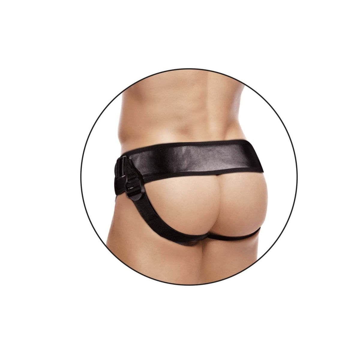 Erection Assistant Hollow Strap-on 9.5in White Intimates Adult Boutique