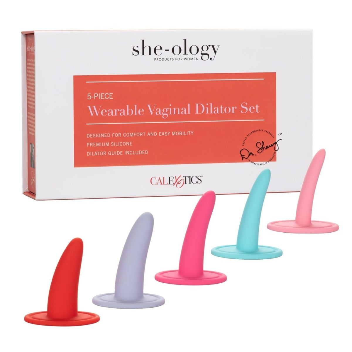 She-ology 5pc Vaginal Dilator Set Intimates Adult Boutique