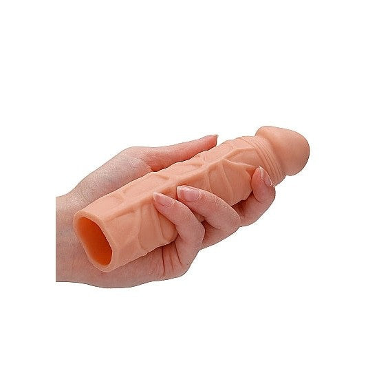 Realrock Penis Extension Sleeve 7 inch Flesh - Sextoys for Men Intimates Adult Boutique