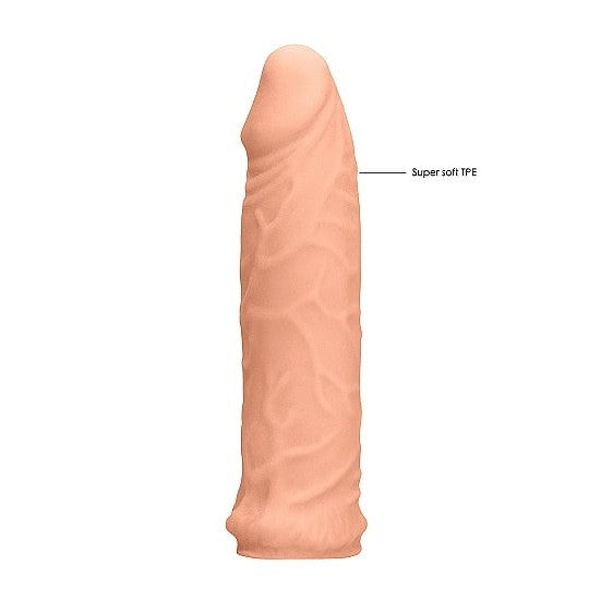 Realrock Penis Extension Sleeve | 6in Flesh | Sextoys for Men Intimates Adult Boutique