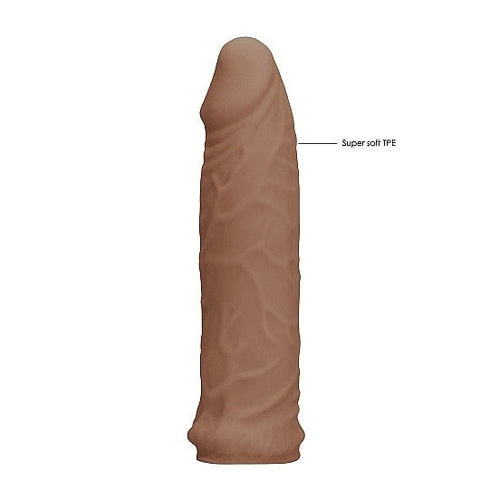 6-inch Penis Extension Sleeve in Tan - Men's Sextoys - Realrock Intimates Adult Boutique