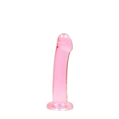 Realrock Non Realistic Dildo W Suction Cup 6.7in Pink Intimates Adult Boutique
