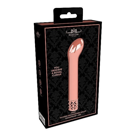 Royal Gems Jewel Rose Abs Bullet Rechargeable Intimates Adult Boutique