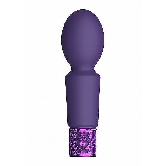 Royal Gems Brilliant Purple Rechargeable Silicone Bullet Intimates Adult Boutique