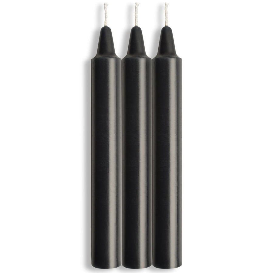 Lacire Black Drip Pillar Candles Intimates Adult Boutique