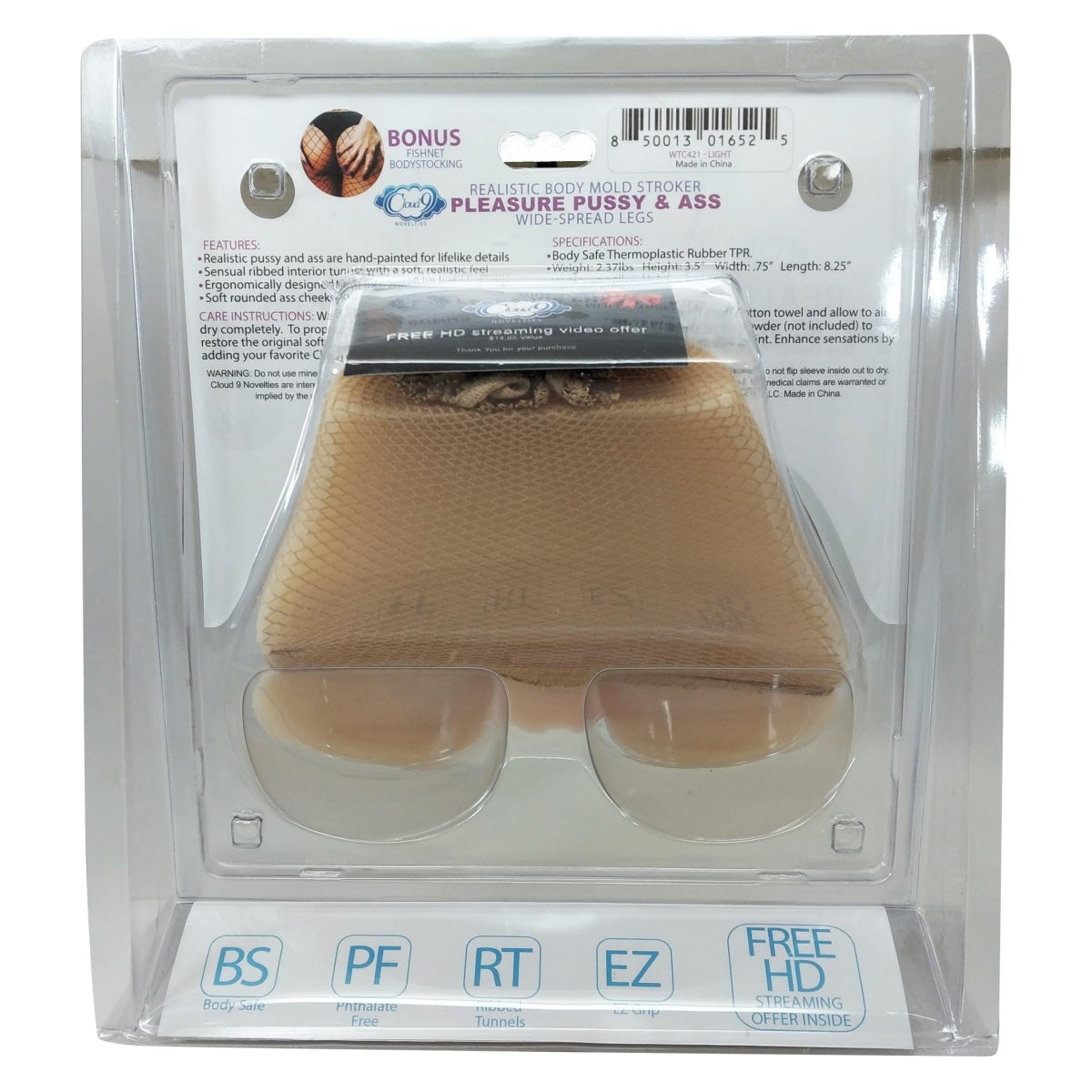 Realistic Pussy & Ass Body Mold with Spread Legs | Sextoys for Men Intimates Adult Boutique